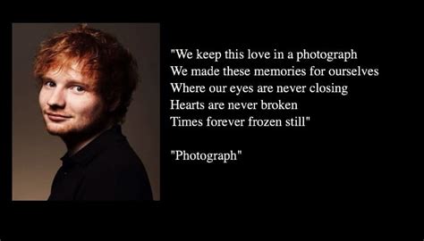 lyrics for photograph by ed sheeran|ed sheeran songs photograph.